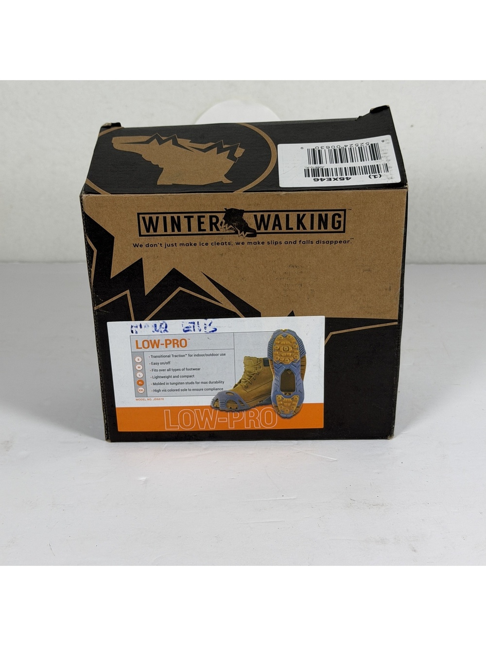 Winter Walking Low-Pro Ice Cleats‎ Size XL Gray - Storage Location D-12